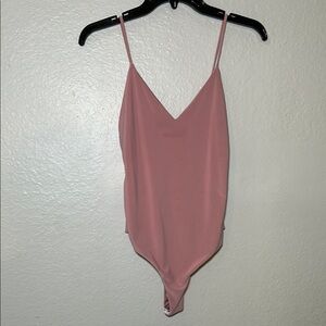Elegant Pink Women's Bodysuit